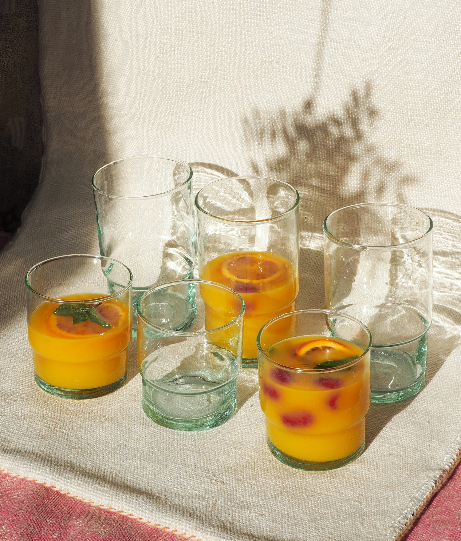 Recycled Glassware