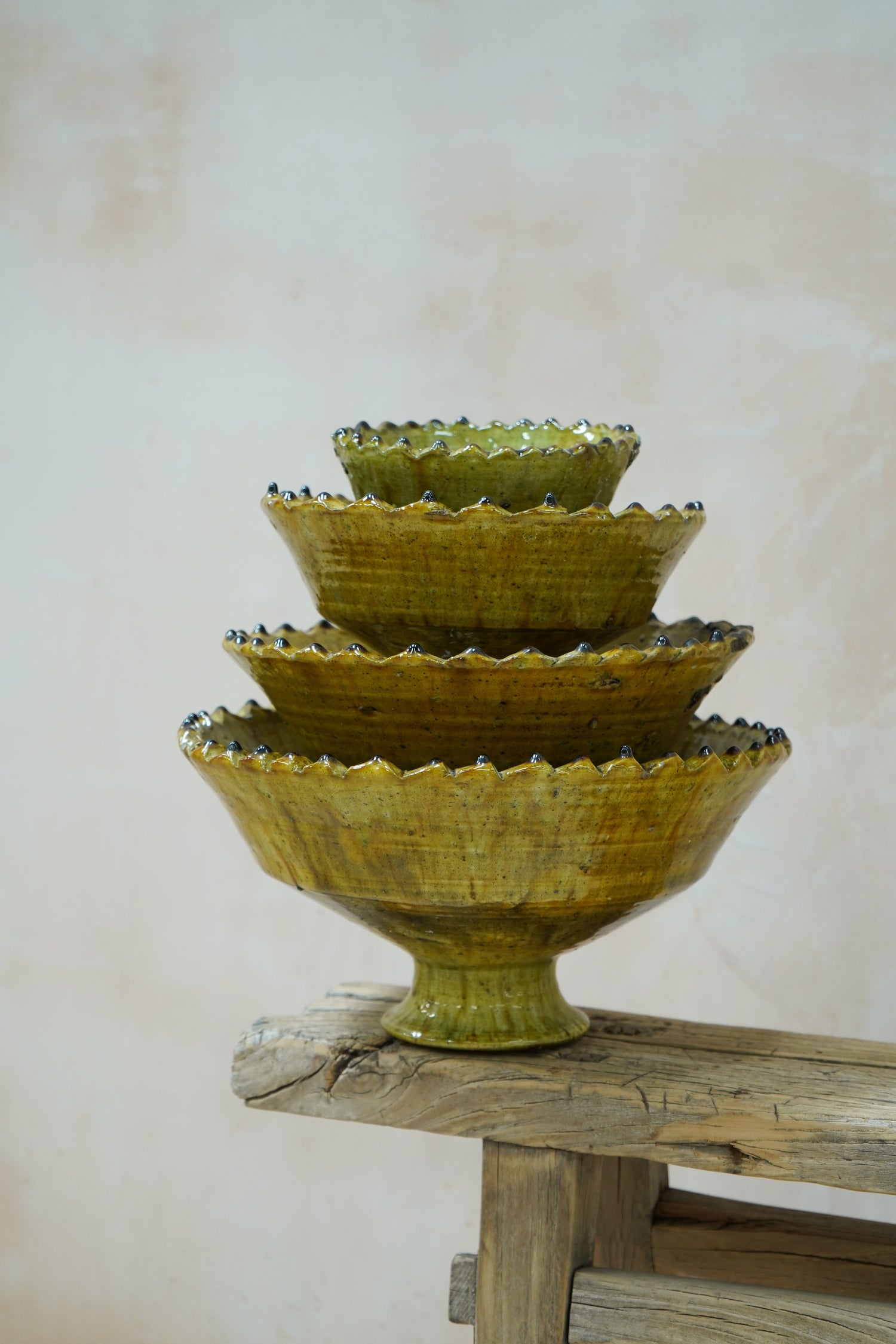 Ochre Tamegroute Pottery