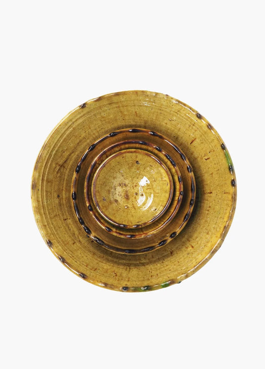 Tamegroute Bowls - Ochre