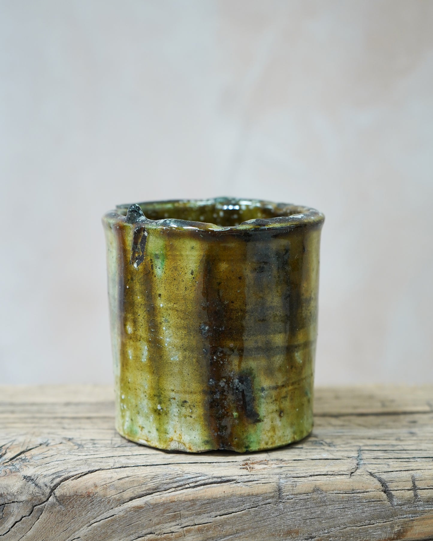 Vintage Tamegroute Planter/Pot - Shaded Ochre